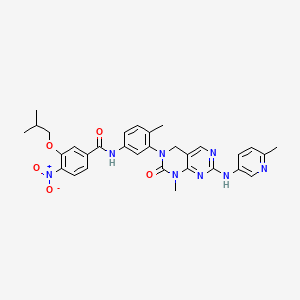 molecular formula C31H32N8O5 B12376746 Lck-IN-2 