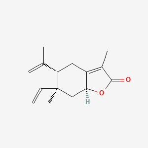 molecular formula C15H20O2 B12376785 Isogermafurenolide 