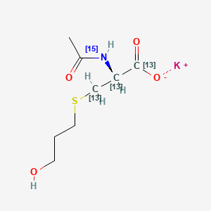 3-HPMA Potassium Salt-3-13C3,15N