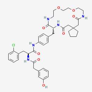 molecular formula C41H50ClN5O8 B12376844 IL-17 modulator 9 