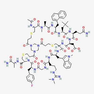 molecular formula C90H123FN22O20S3 B12376877 TSLP binder-1 