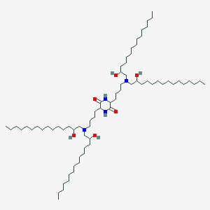 3,6-Bis[4-[bis(2-hydroxypentadecyl)amino]butyl]piperazine-2,5-dione