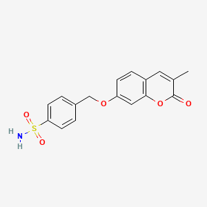 molecular formula C17H15NO5S B12376907 CA/Mao-B-IN-1 