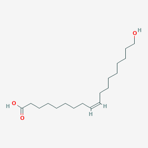 molecular formula C18H34O3 B1237694 18-Hydroxyoleic acid 