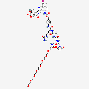 molecular formula C71H94FN11O22 B12376963 CB07-Exatecan 