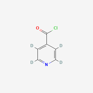 molecular formula C6H4ClNO B12376968 Isonicotinoyl chloride-d4 