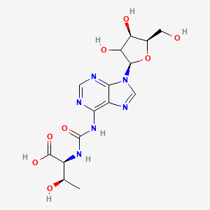 molecular formula C15H20N6O8 B12376984 N6-Threonylcarbamoyladenosine 