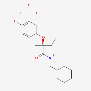 molecular formula C19H25F4NO2 B12376986 Phytoene desaturase-IN-2 