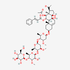 molecular formula C59H86O23 B12376991 Condurango glycoside E0 