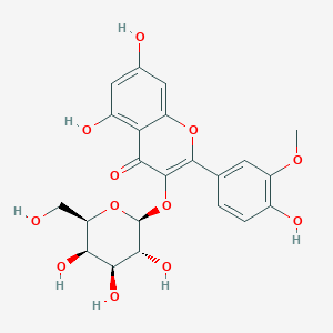 molecular formula C22H22O12 B1237700 仙人掌素 CAS No. 6743-92-6