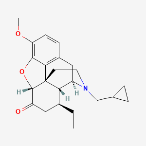 molecular formula C23H29NO3 B1237702 Conorfone CAS No. 72060-05-0