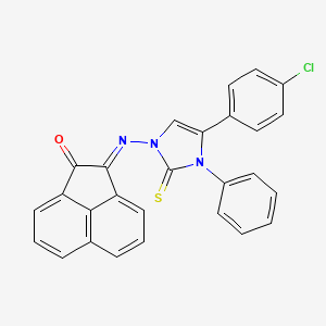 molecular formula C27H16ClN3OS B12377025 Topoisomerase II inhibitor 19 