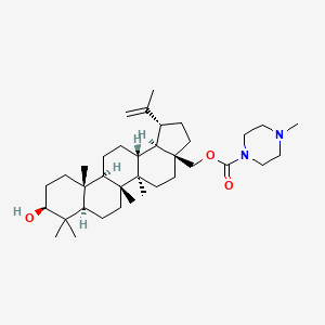 molecular formula C36H60N2O3 B12377031 P-gp inhibitor 19 