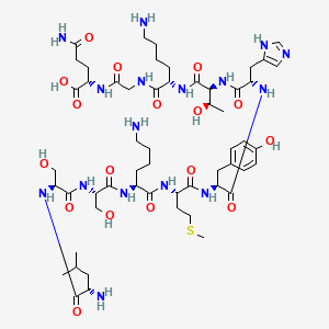 molecular formula C55H90N16O17S B12377039 Oligopeptide-74 