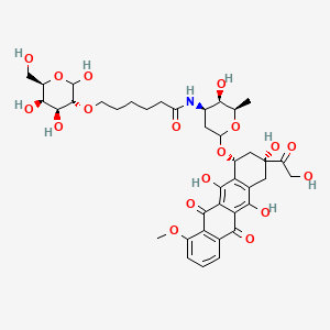 molecular formula C39H49NO18 B12377096 C2-Gal-Dox 