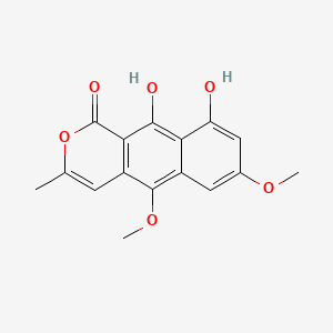 molecular formula C16H14O6 B1237715 帕帕兰丁 CAS No. 133740-20-2