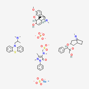 molecular formula C65H80N7NaO18PS3-5 B1237718 Alkosin CAS No. 76741-94-1