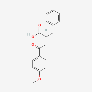 2-Benzyl-3-(4-methoxybenzoyl)propanoic acid