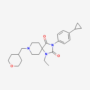 molecular formula C24H33N3O3 B12377272 Ebp-IN-1 