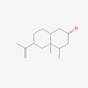molecular formula C15H24O B1237734 1,10-Dihydro nootkatone 