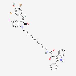 molecular formula C41H38Br2IN3O4 B12377344 ATTECs Degrader 1 