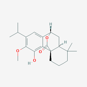 molecular formula C21H28O4 B12377403 12-Methylcarnosol 