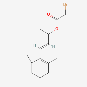 molecular formula C15H23BrO2 B1237741 beta-Ionylbromoacetate CAS No. 81112-42-7