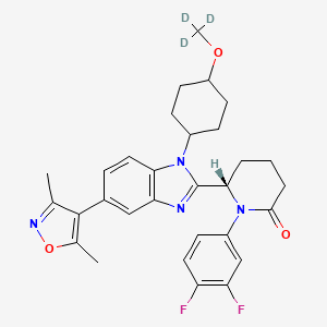 molecular formula C30H32F2N4O3 B12377416 EP300/Cbp-IN-2 