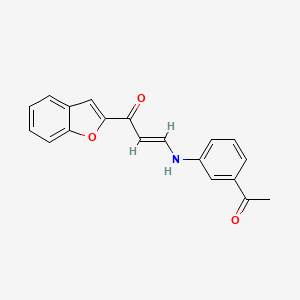 molecular formula C19H15NO3 B12377439 AChE-IN-39 