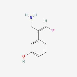 (E)-beta-Fluoromethylene-m-tyramine