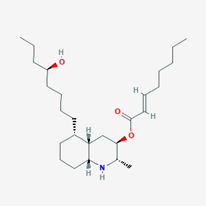 molecular formula C26H47NO3 B12377465 Lepadin E 