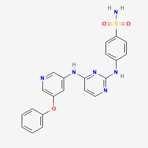 molecular formula C21H18N6O3S B12377481 Cdk2-IN-22 