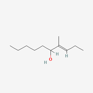 molecular formula C11H22O B1237749 4-Methyl-3-decen-5-ol CAS No. 81782-77-6
