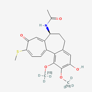 3-Demethyl Thiocolchicine--13C2,d6