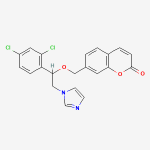 molecular formula C21H16Cl2N2O3 B12377518 Antifungal agent 73 