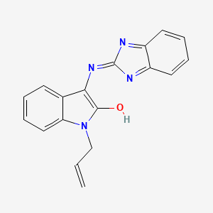 molecular formula C18H14N4O B12377537 Faah-IN-8 