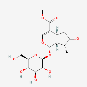 molecular formula C17H24O10 B12377559 7-Ketologanin 