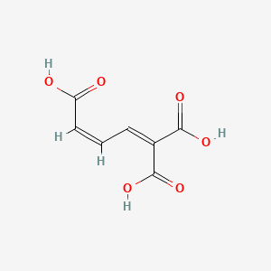 molecular formula C7H6O6 B1237756 2-Carboxy-cis,cis-muconic acid 