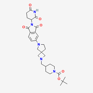 molecular formula C30H39N5O6 B12377566 E3 Ligase Ligand-linker Conjugate 77 