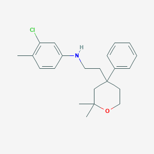 molecular formula C22H28ClNO B12377570 Icmt-IN-38 