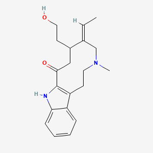 molecular formula C20H26N2O2 B1237758 Burnamicine CAS No. 2134-96-5