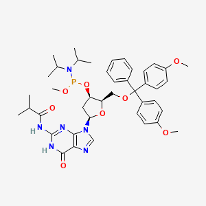 2'-Deoxyguanosine-(N-iBu)-3'-methyl-phosphoramidite