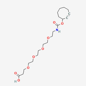 molecular formula C20H33NO8 B12377625 Sco-peg4-cooh 