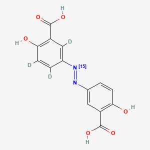 Olsalazine-d3,15N