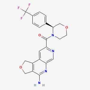 molecular formula C22H19F3N4O3 B12377686 Prmt5-IN-27 