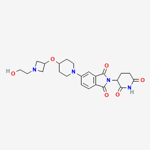 molecular formula C23H28N4O6 B12377692 E3 Ligase Ligand-linker Conjugate 96 