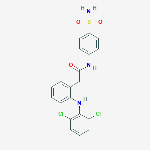 molecular formula C20H17Cl2N3O3S B12377702 Urease-IN-10 