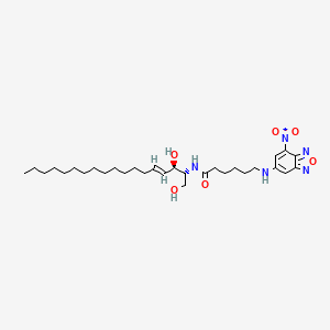 molecular formula C30H49N5O6 B12377703 C6 NBD L-threo-ceramide 