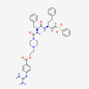 molecular formula C41H47N7O6S B12377713 Ctsl/B-IN-1 