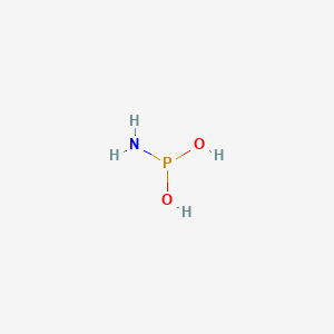 molecular formula H4NO2P B1237777 Phosphoramidous acid CAS No. 14809-11-1